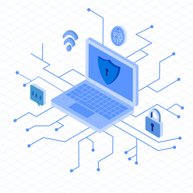 Image depicting Viceroy Solutions' robust cybersecurity measures for organizational protection.